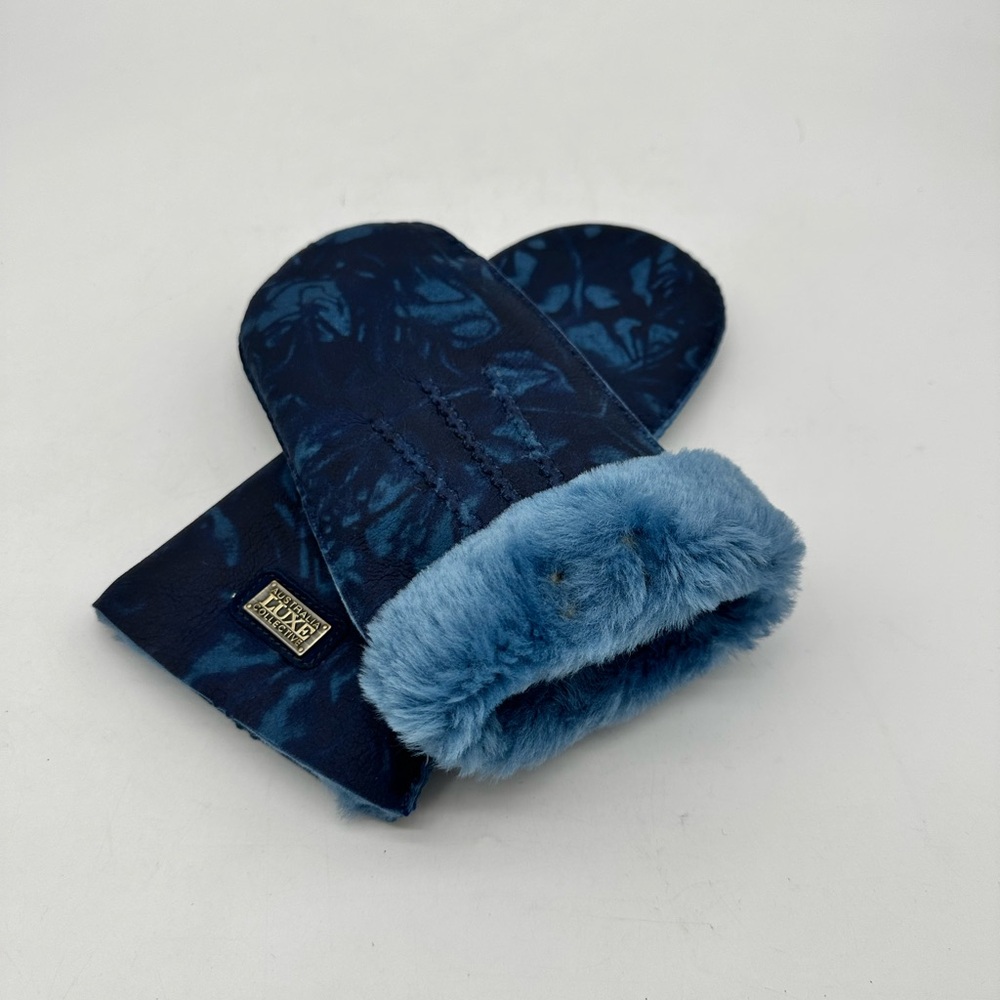 Australia Luxe Collective Men's Suede Mittens NWT